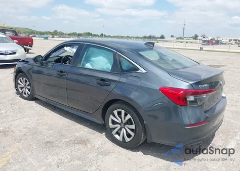 2023 Honda Civic Lx из США, поврежденный, VIN 2HGFE2F21PH539282